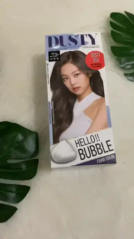 warnain rambut di rumah pake mise en scene hello bubble warna dusty ash, sukaaa🤩 #samasamadirumah #foryoupage #fyp