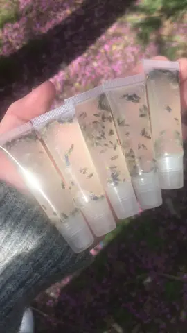 Like or comment if you want Lavander Infused Lip Gloss on our Website! #beautyhaul #keepingactive #lavander #lipcare #glossy #cleargloss #skincare