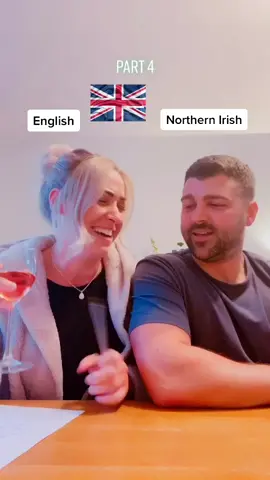PART 4 🤣 #accent #accentchallenge #english #fyp #northernirish #british #funny #foryoupage #wineoclock