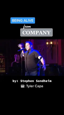 Stephen sings Stephen 💁🏻‍♂️ #54below #stephensondheim#cover #singer #acting #musical #companybroadway #actor #westend #fyp #foryou #lgbt@tylermcapa