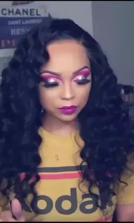 How do u think of this bling makeup look with Loose deep wig?🤩#ishowhair #ishowbeauty #makeup #makeuptutorial #makeupchallenge #blingbling