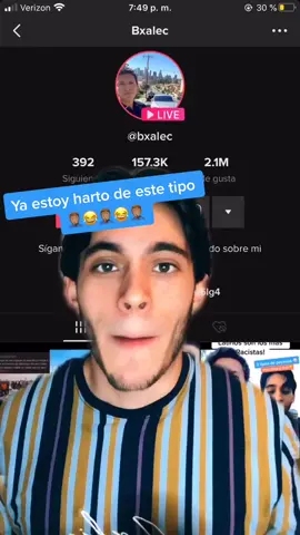 Lo último que te dedico @bxalec 😂😂 Si se sienten ofendidos cuando llamo pendejos a los que apoyan a Trump, es su problema! No cambiaré