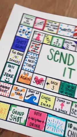 Drinking board game DIY 🍻 #fyp #MakeMomSmile #gotthisforyou #foodfam #foryou #foryoupage