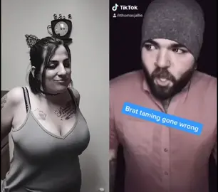 #duet with @thomasjallie giving the ol 2 finger salute 🤣🤣🤣 #brat #bratlife #sub #sublife #kinktok #xyzbca #xyzcba #over30 #MomsofTikTok