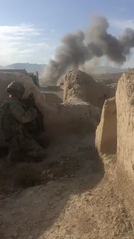 Too close for comfort. Missed the blast. #deployment #afghanistan #poop