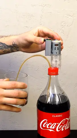 #homeroutine Oh wow! Coke pump! #LearnOnTikTok #TikTokPartner #recycle #diyhow