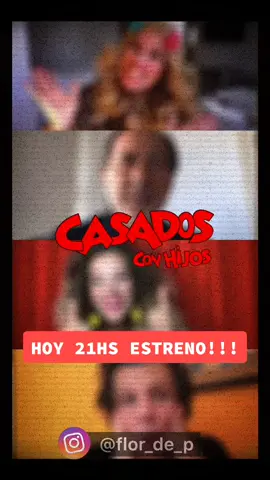 HOY 21HS en mi Instagram @flor_de_p // #casadosconhijos #estreno #cuarentena