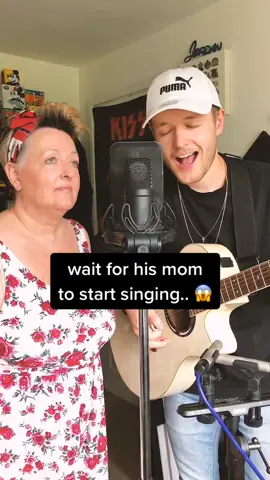 wait til his mom starts singing.. 🤯 (cover by @jordanrabjohn) #singing #acousticcovers #foryou #human #covernationcontest