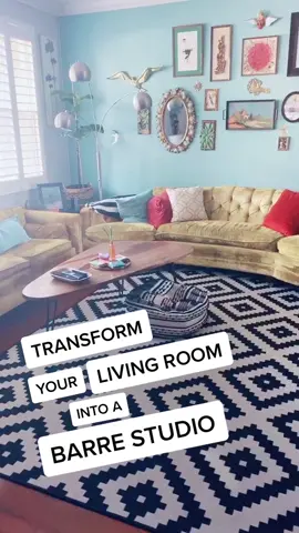 Don’t have a barre? Try this setup for a workout at home! #barre #workoutfromhome #EduTok #tiktokpartner #LearnOnTikTok