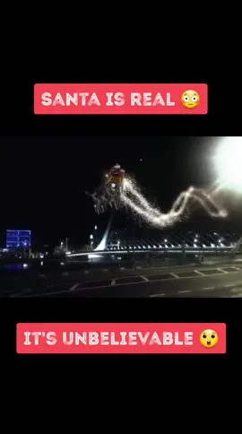 Santa is real  #santaclaus #reality #newyear  #magic