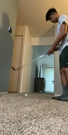 Just me hitting a ball