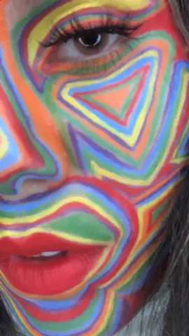 Freak like me🖤 #fyp #makeup #makeupartist #rainbow #artist #checkthisout #viral #foryou