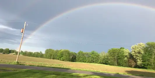 If you aren’t getting this excited about rainbows you’re doing it wrong! #fyp #fypage #toddler #toddlersoftiktok #TheHighNote #toddlermomlife #rainbow