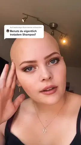 @leabonkp antworten ❣️❣️❣️ #foryou #nohair #foryoupage #alopecia #fürdich #viral #bald #goviral #wig #hair