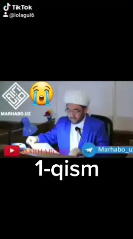 Bu videoni ko‘rib yuragim jiz etdi ko‘zimga yosh keldi azizlar bir ko‘ring. To‘yib to‘yib yig‘lang😭😭😭😭😭