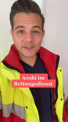 Da muss jeder durch 😄 #praktikant#rettungsdienst#retter#retterherzen