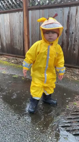 Rain or shine, it’s never a dull moment around here. 💁🏻‍♀️ #familytime #toddler #toddlerlife #mom #MomsofTikTok #pnw #rain #family #fyp #raining
