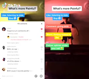 What is more painful tell me by liking commenting or sharing #ReplyToComments #LetsCook #tiktok #foryou
