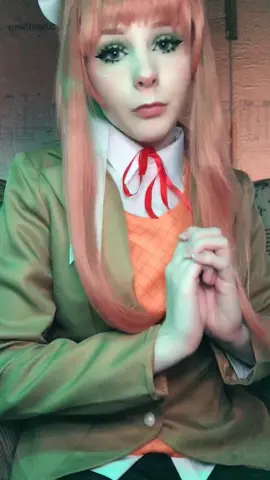 i’m thinking ab selling this cosplay. dm me on insta if ur interested #justmonika #fyp #foryou #unshadowbancosplayers #dokidokiliteratureclub