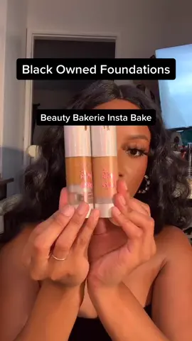 Black Owned Foundation #blackownedbusiness #blackownedmakeupbrands #black #makeup #beautybakerie #fentybeauty #mentedcosmetics #blackgirlmakeup