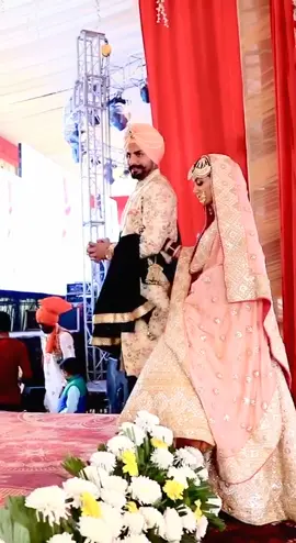 My man for life♥️ @indersarao01 #inderandkirat #weddingmoments