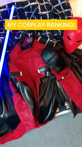 Tag me in your Rankings!!😊 #deadpool #spiderman #theflash #starwars #lightsaber #redhood #cosplay #marvelcosplay #starwarscosplay #tiktok #foryou