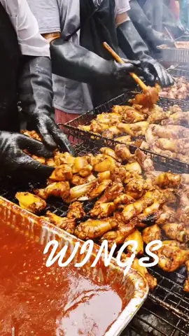 you see the chicken wings blowtorch back there? #chickenwings #bbq #bbqfood