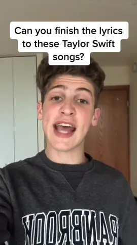 Can you finish the lyric to these Taylor Swift songs? #fyp #trending #challenge #song #taylorswift #foryou #foryoupage #viral