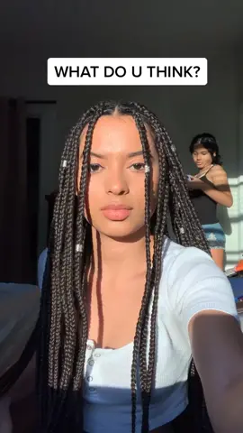 first time getting braids, any thoughts? #braidstyles #braidsqueen #latina #notforyou #notfamous #fyp #viral