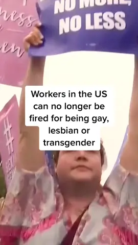 Workers in the US can no longer be fired for being LGBTQI+ #lgbt #lgbtq #gay #transgender #civilrights #usa #unitedstates #Pride