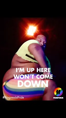 #Pride2020 Be WHOEVER the FF YOU WANT! #HappyPride y’all & check out the entire video LIVE NOW on my IGTV! #ffitupchallenge #fyp #amplifyblackcreators