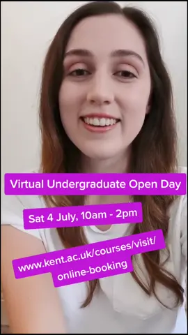 Sign up for the open day:https://www.kent.ac.uk/courses/visit/online-booking   #kent #university #uni #openday