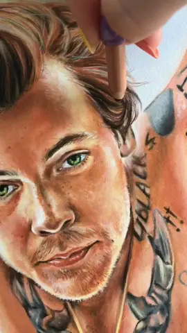 I guess I like soft pastels 😊 #drawing #harrystyles #art #panpastel #harrystylesdrawing #foryoupage #foryou