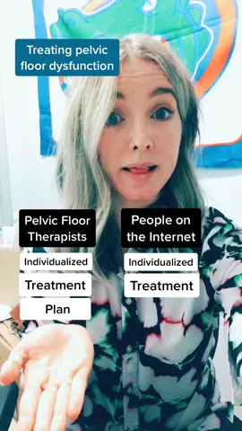 Don’t buy into people saying they can treat your pelvic floor if they never assess it. #HowTo #kegel #pelvicfloor #fyp