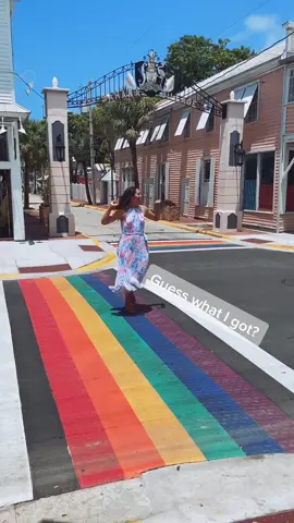 Me on my way picking up my Birthday Present. Loved the #Pride and #pridemonth spirit in #Keywest #florida ! #millenials #happybirthday #floridakeys