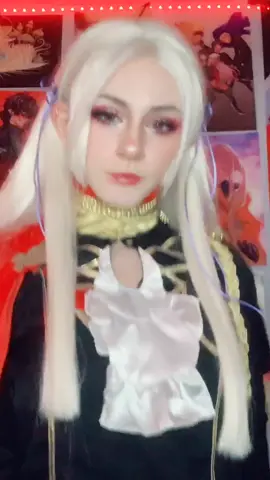 the other part is 100% dimitri change my mind #fe3h #fe3hcosplay #edelgard #edelgardcosplay