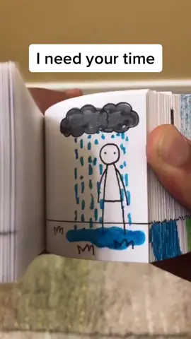 I recreated one of my 1st flip books. Who else remembers this one? #Love #time #flipbook #foryou #fyp