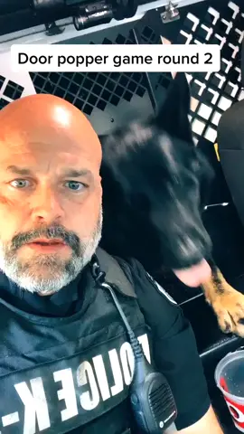 Door popper game with intentional slo-mo and enhanced speed! #slomo #tracking #tiktokgames #k9 #MakeSomeoneSmile