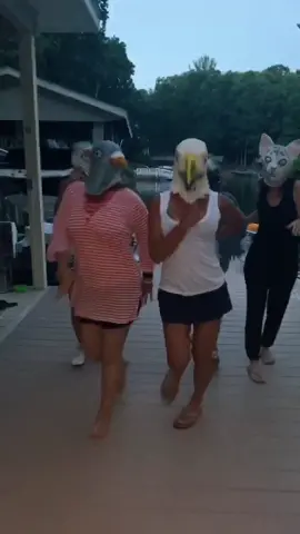 Our moms had a lil fun with the runway walk and animal masks #MiracleCurlsChallenge #DogsOfTikTok #AnimeThings #SNOOZZZAPALOOZA #fyp #Runway #moms