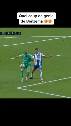 😍 #Benzema régale avec une magnifique talonnade à destination de Casemiro ! Quelle inspiration !