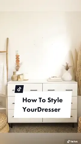 How To Style Your Dresser. #Flashback #LittleBitFancy #bedroommakeover #interiordesign #homedecor