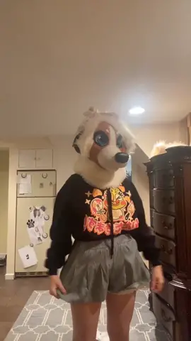 i almost ate my hoodie string today / #fyp #urmom #foryoupage #furry #fursuit #help #whh