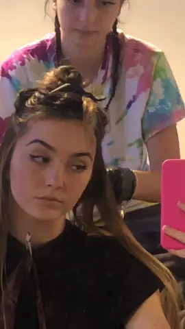 forgot to finish the video but ty giuliana for dying my hair 🥰🥰 i love it !!! #fyp #CanadaDay #yougotit
