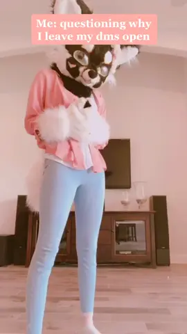 fun fact: I stopped reading dms on insta because people were being inappropriate #furry #fursuit #furries #xyzbca #furryfandom #cutefurry #fursuiter