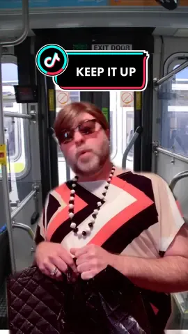 #greenscreen Keep it up!!! #normanfreeman #publictransportation #fyp #fypage #lgbtq #gay