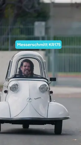 Small car. Big attitude. Meet the Messerschmitt KR175. #car #Flashback #LearnOnTikTok #tiktokpartner
