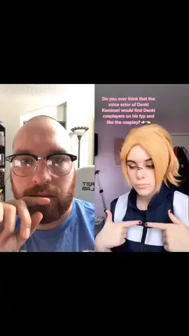 #duet with @honeybee.coss #denki VA approves! #myheroacademia #anime #cosplay