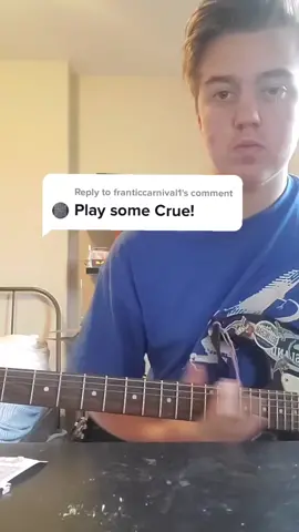 I'm working all of your requests guys🤣 #guitar #songrequest #music #fyp #motleycrue