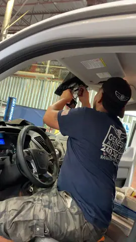 Installing a Lane Departure system and Rain sensor (2020 Ford Transit) #fyp #foryou #foryoupage #autoglass #windshield #maryland #usa