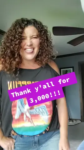 Thanks to everyone who follows me!!!! #3k #yay  #thankyou  #OneLoveOneHeart #MoreHappyDenimDance #thiccctok #biggirlhype #MomsofTikTok #90skids